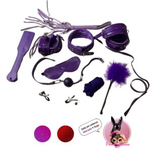 Inicio 5 Kit Bondage Completo BDSM color Morado